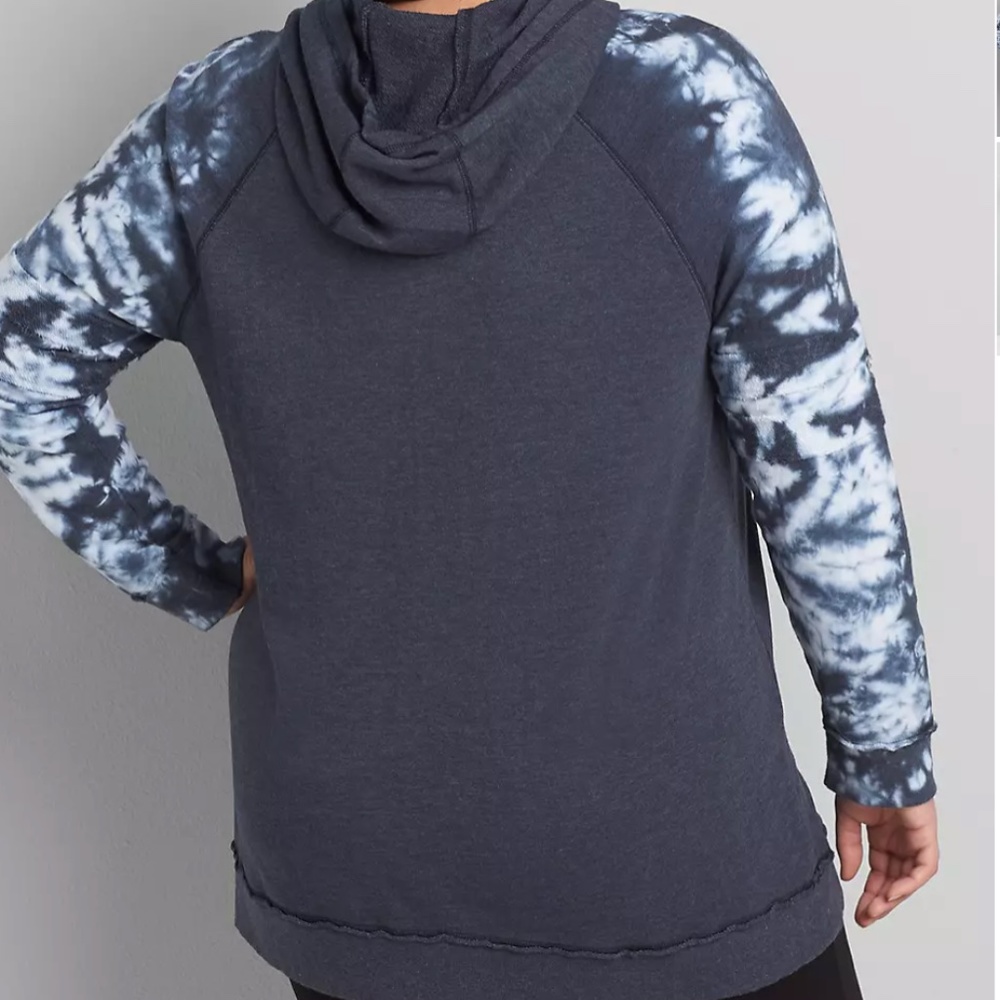 ๐HP 8/1๐๐Livi French Terry Hoodie Tye-Dye 14/16 - Picture 2 of 3